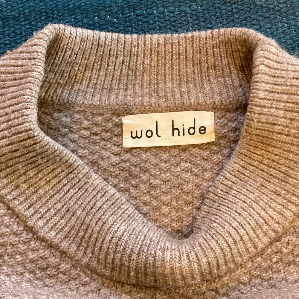 Wol hide moss sweater S/M in “earth” - Picture 14 of 16